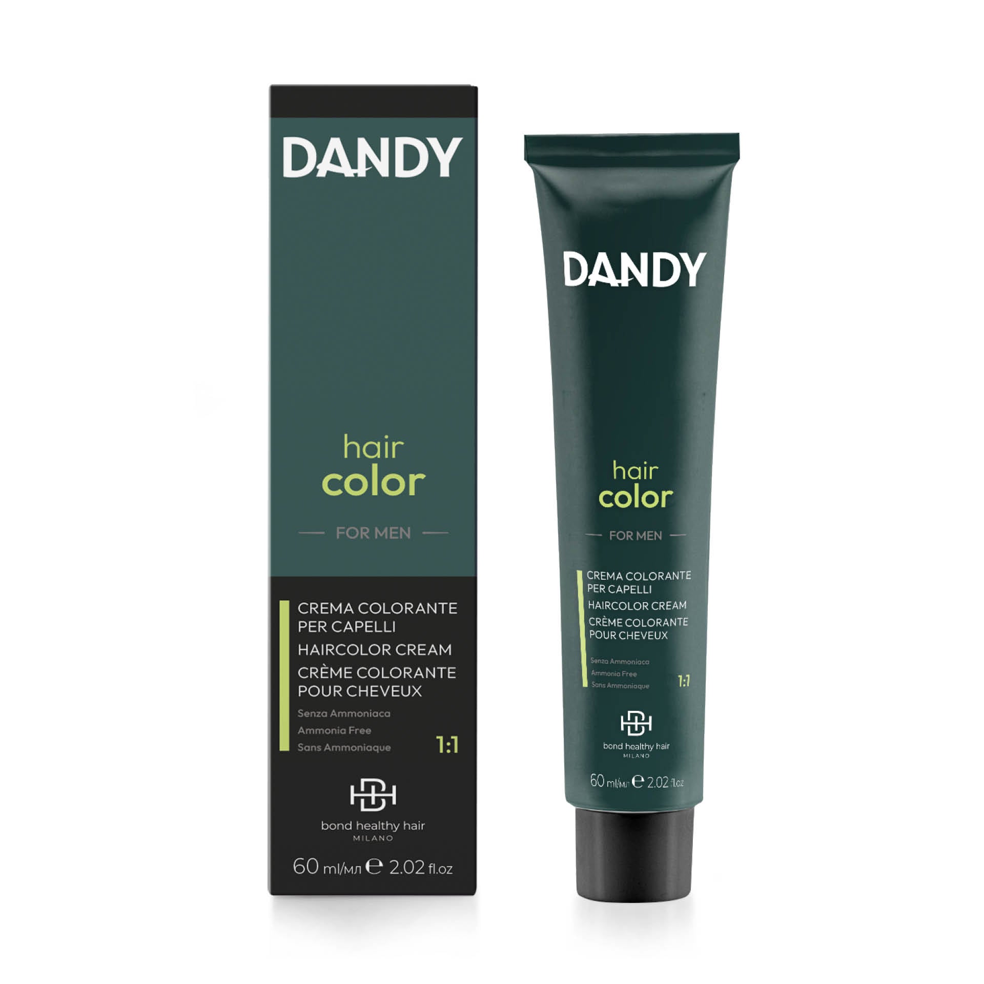 Dandy - Hair Color 2 (Zeer Donkerbruin)