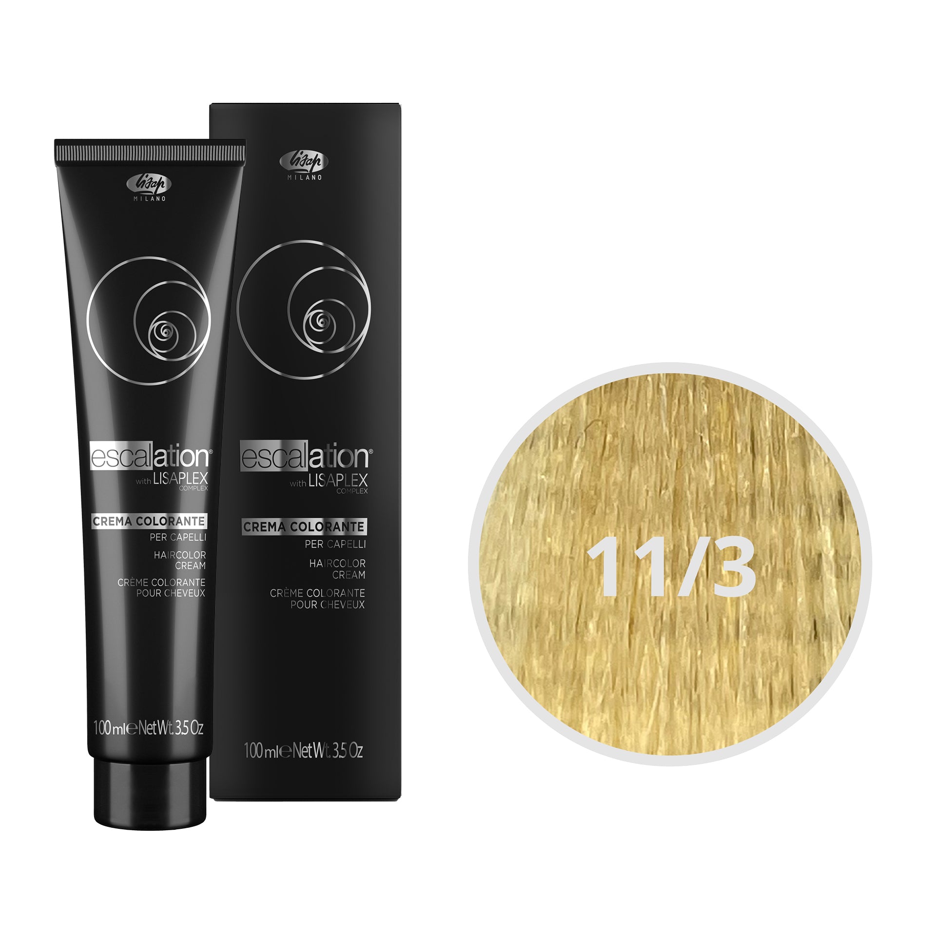 LISAP - ESCALATION 11/3 - ULTRA ZEER LICHT GOUDBLOND 100 ML