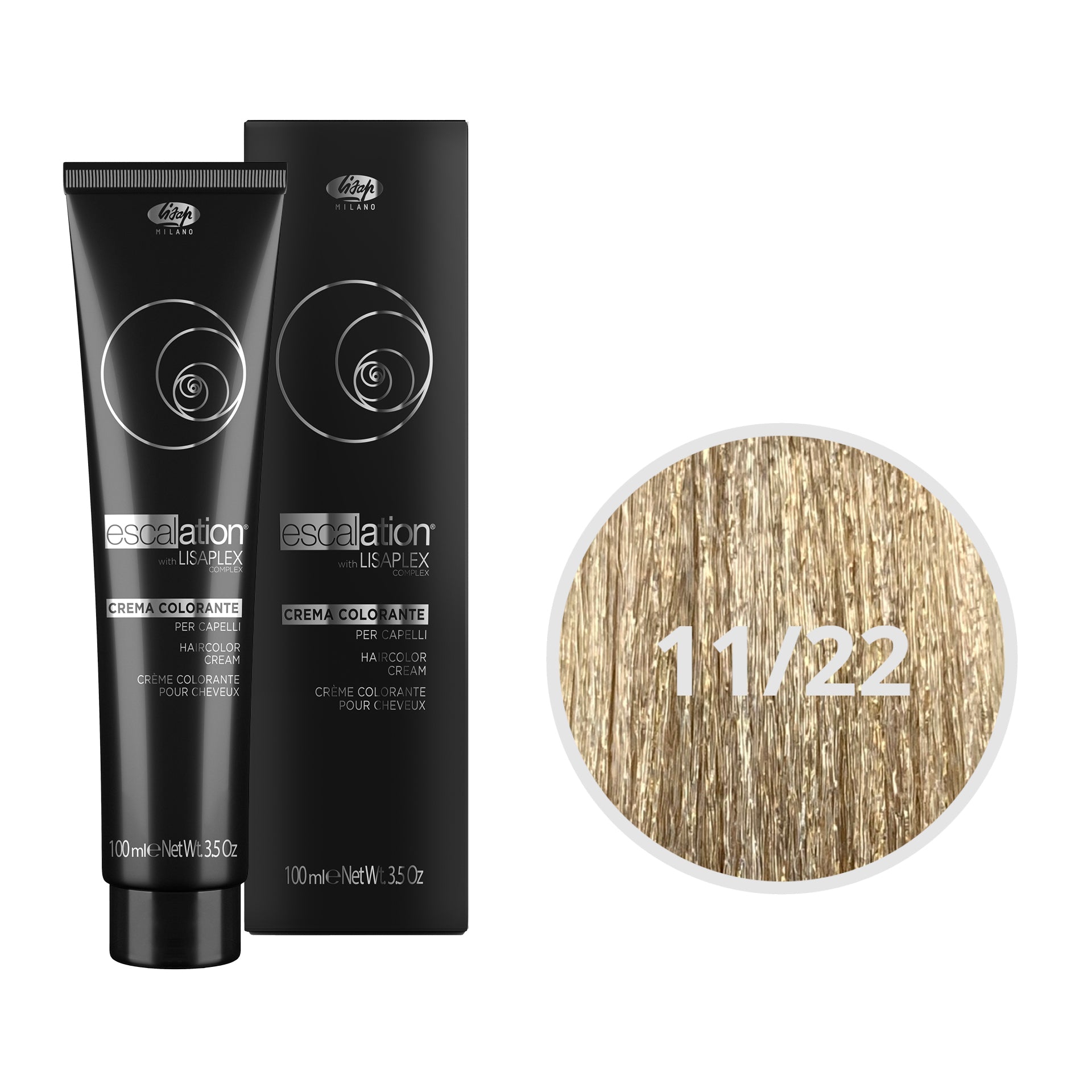 LISAP - ESCALATION 11/22 - ULTRA ZEER LICHT MATBLOND 100 ML