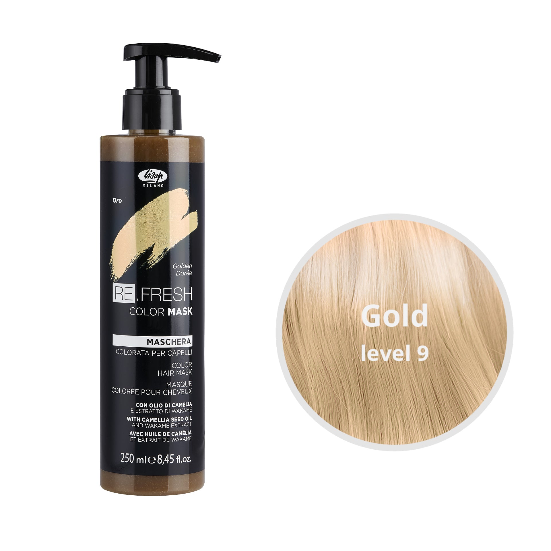 LISAP - REFRESH COLOR MASK GOLD