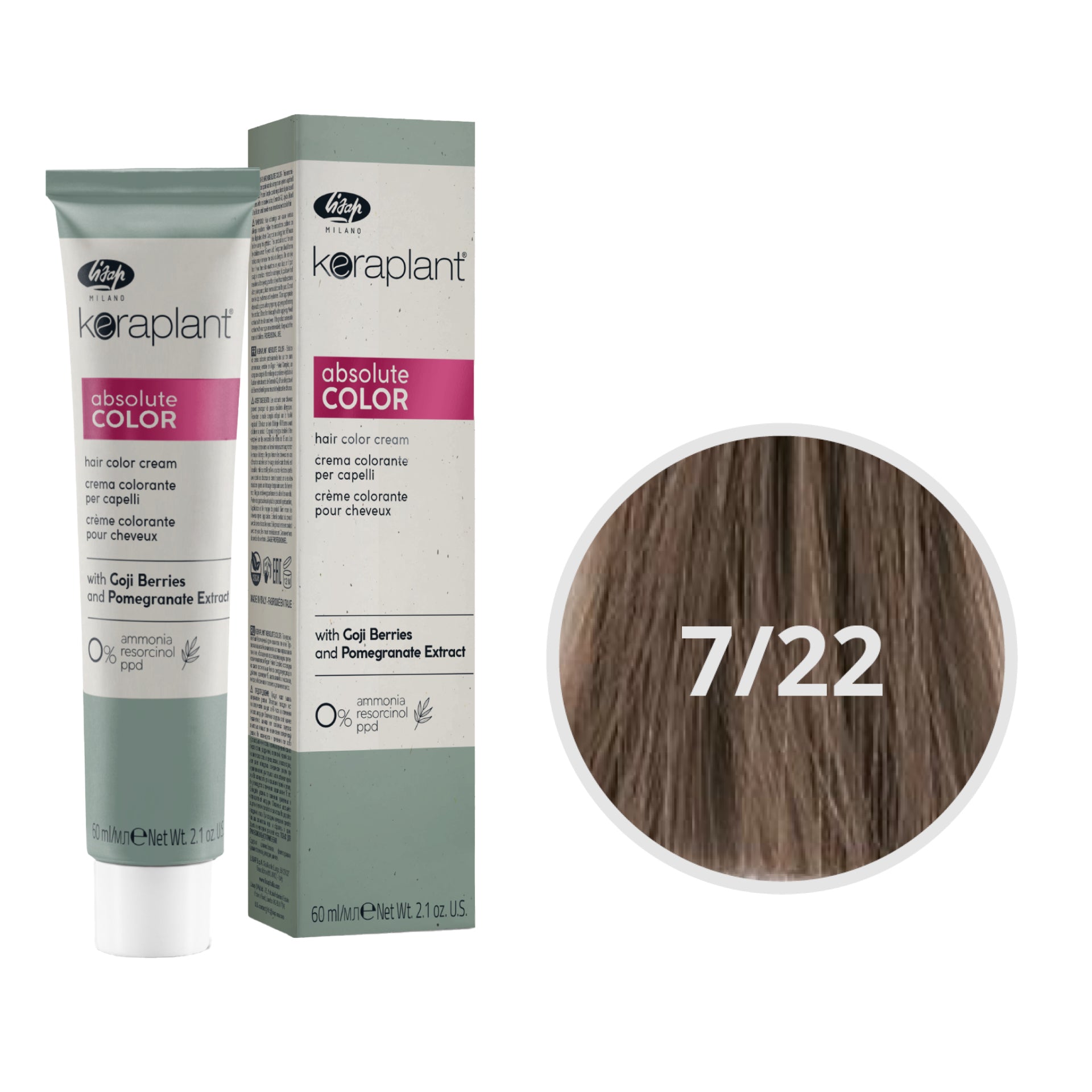 LISAP - KERAPLANT ABSOLUTE COLOR 7/22