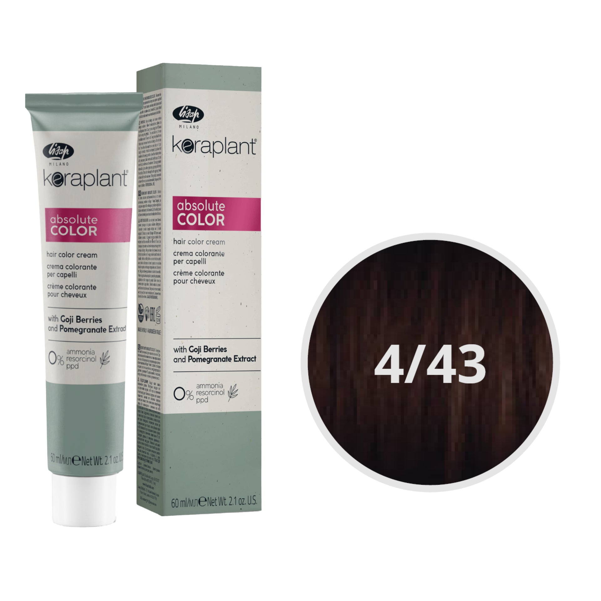 LISAP - KERAPLANT ABSOLUTE COLOR 4/43