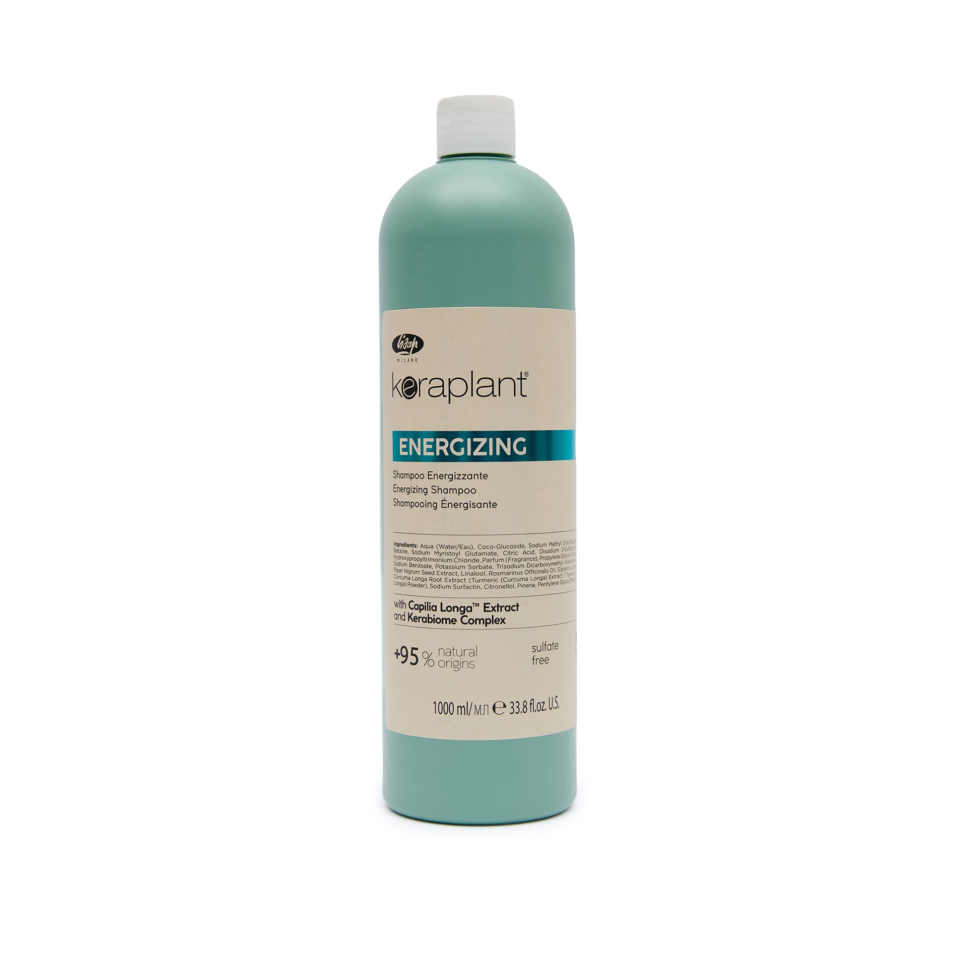 LISAP - KERAPLANT ENERGIZING SHAMPOO 1000 ML