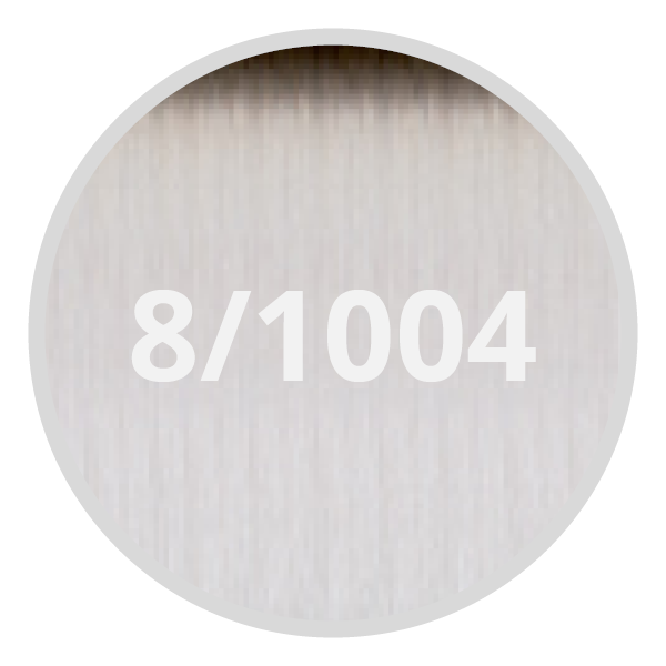 SEISETA - KERATIN FUSION ROOTED 8/1004 - NATUURLIJK DONKERBLOND/ULTRALICHT PLATINABLOND