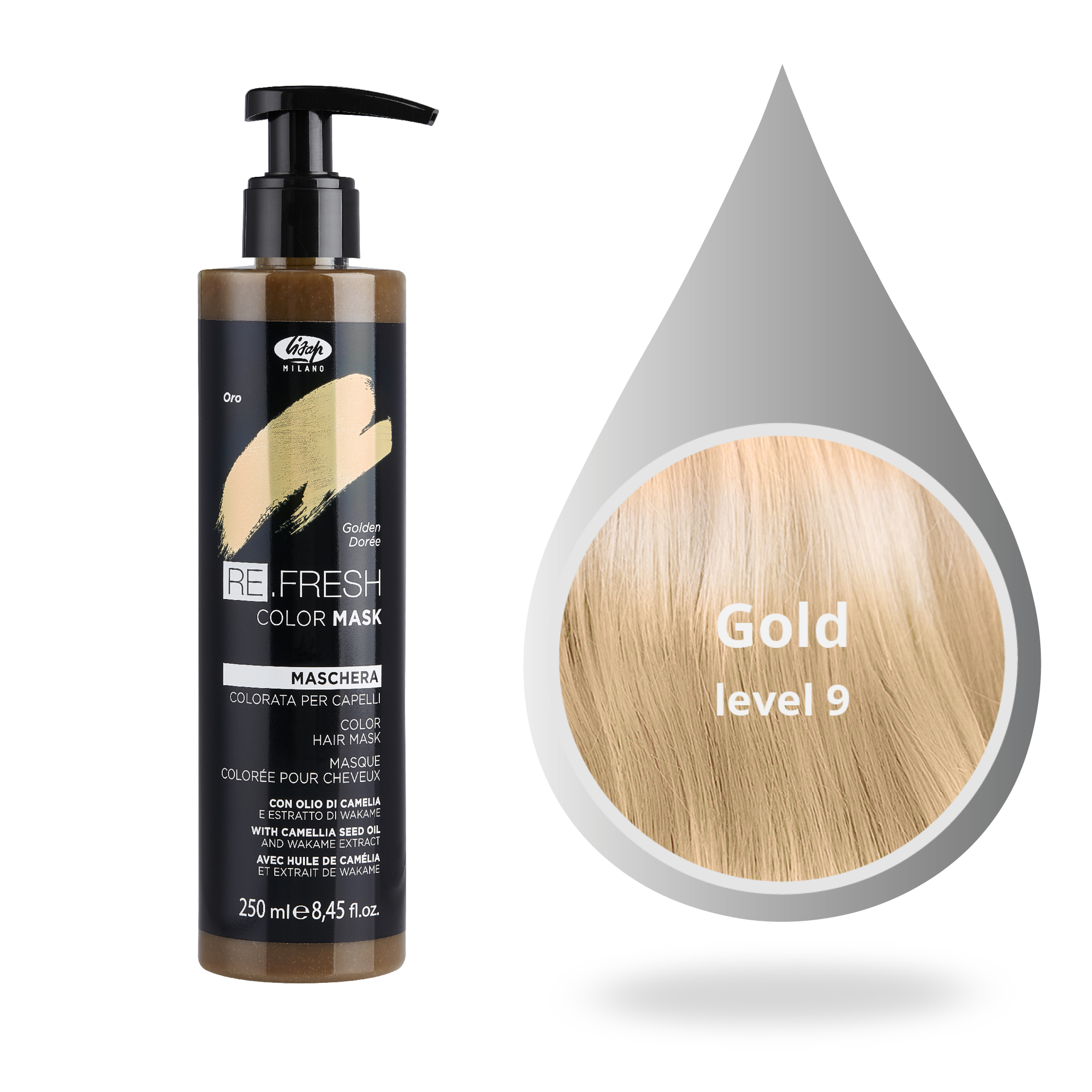 LISAP - REFRESH COLOR MASK GOLD