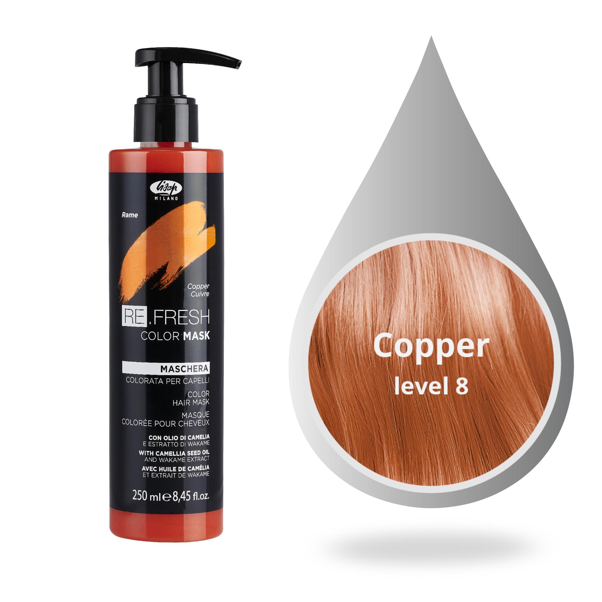 LISAP - REFRESH COLOR MASK COPPER