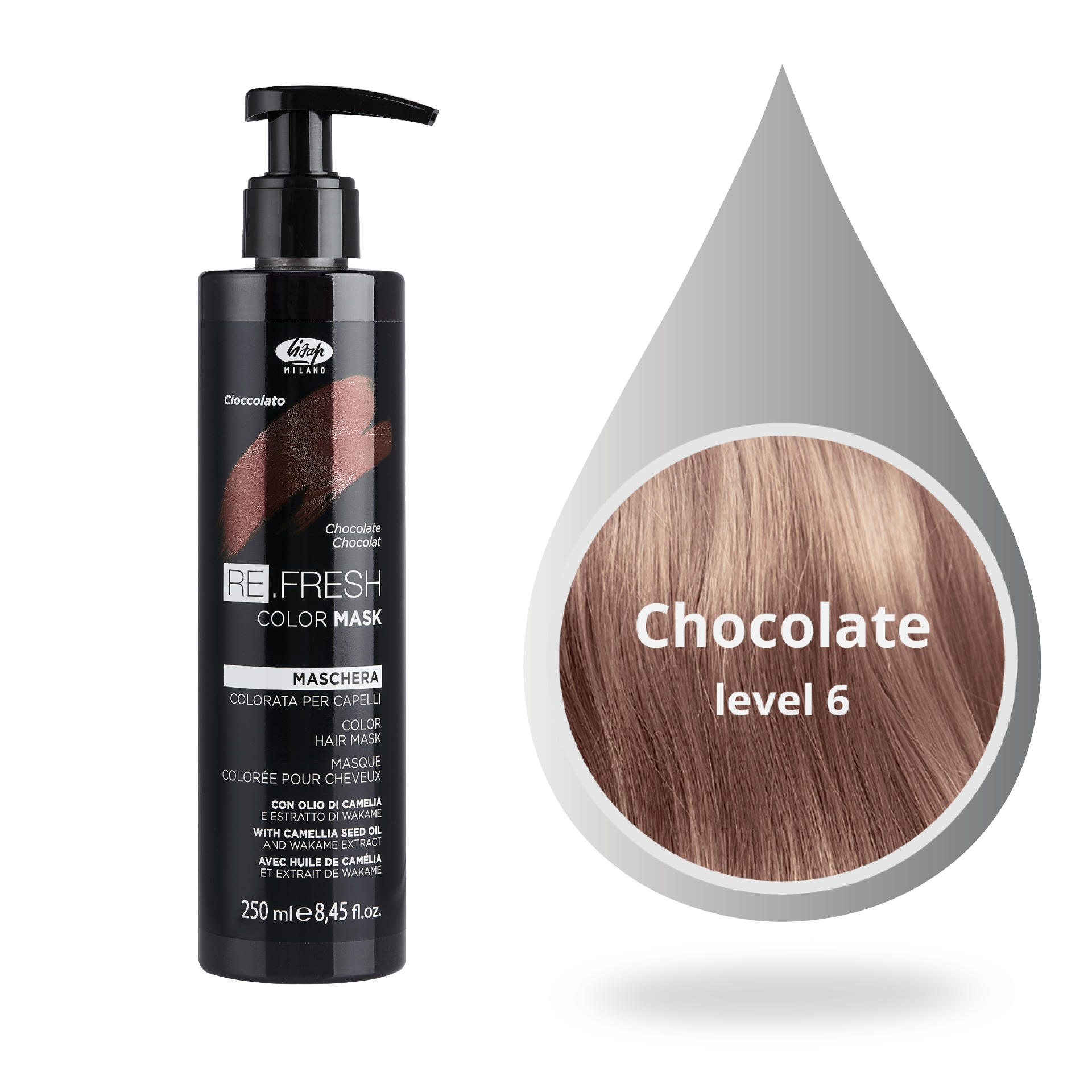 LISAP - REFRESH COLOR MASK CHOCOLATE