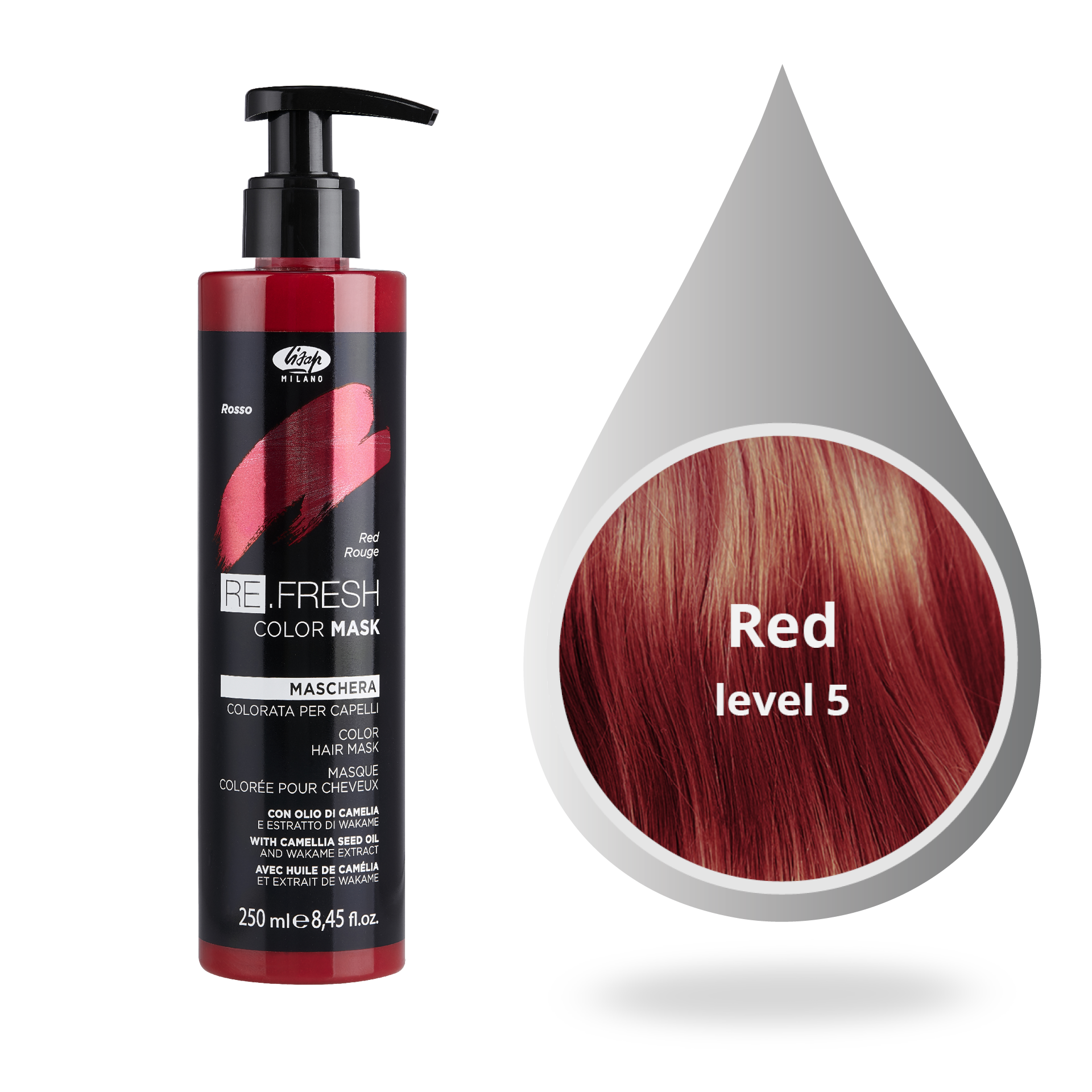 LISAP - REFRESH COLOR MASK RED