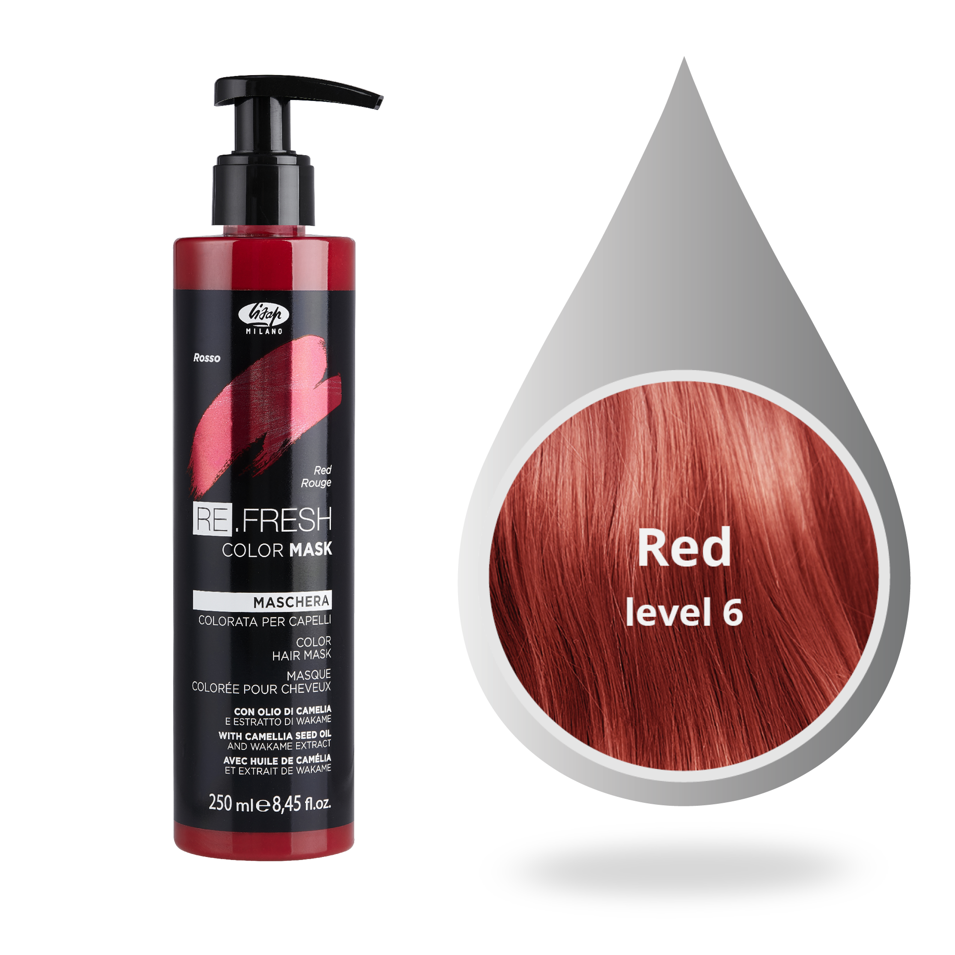 LISAP - REFRESH COLOR MASK RED