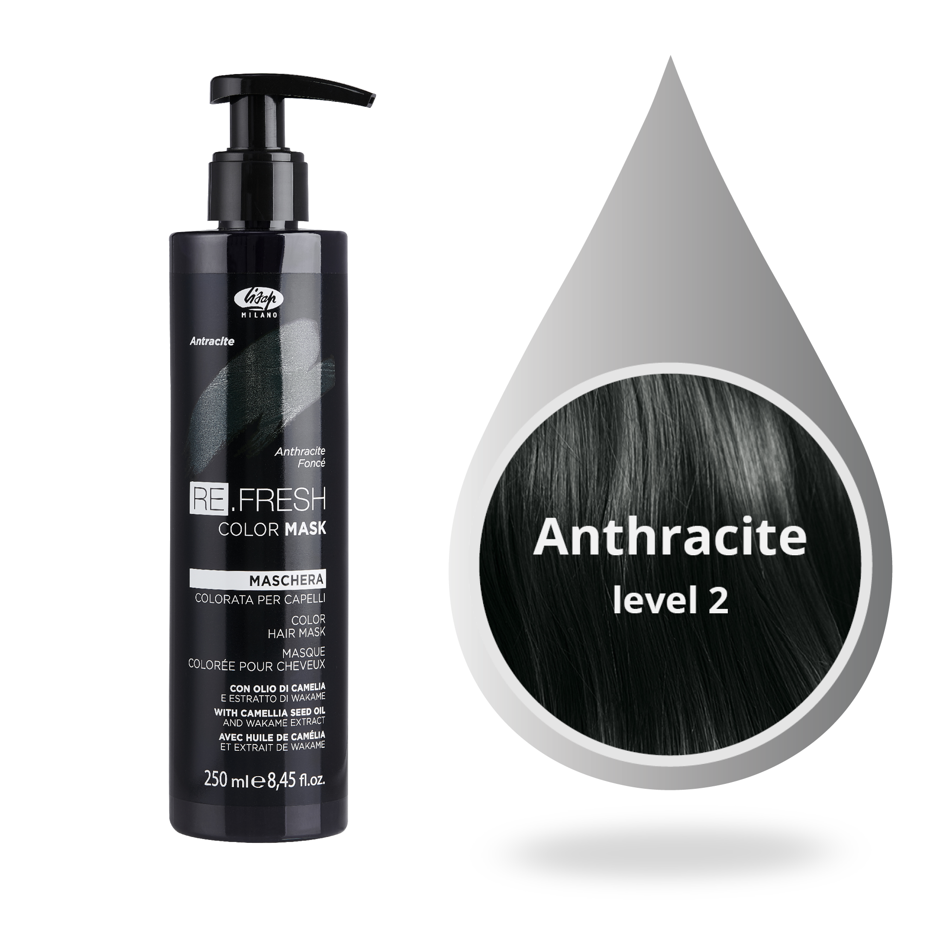 LISAP - REFRESH COLOR MASK ANTHRACITE